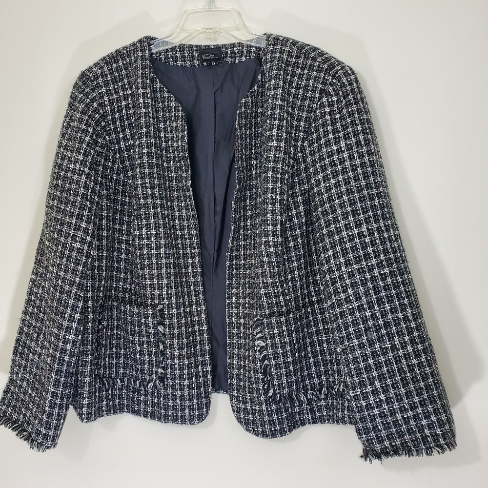 George Plaid Jacket, Size 22W/24W